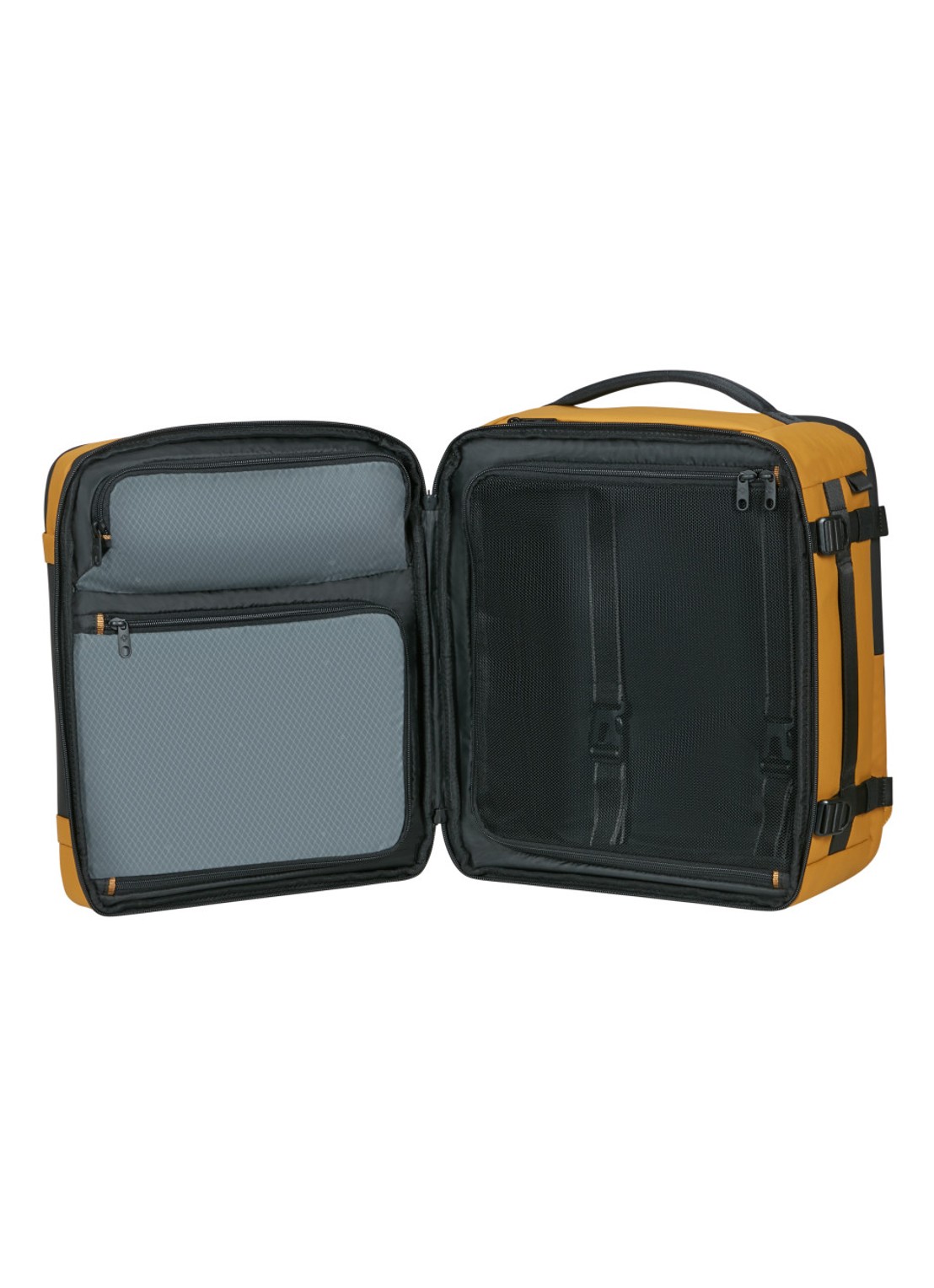 Samsonite Cabin Pack S rugzak - achterkant geel