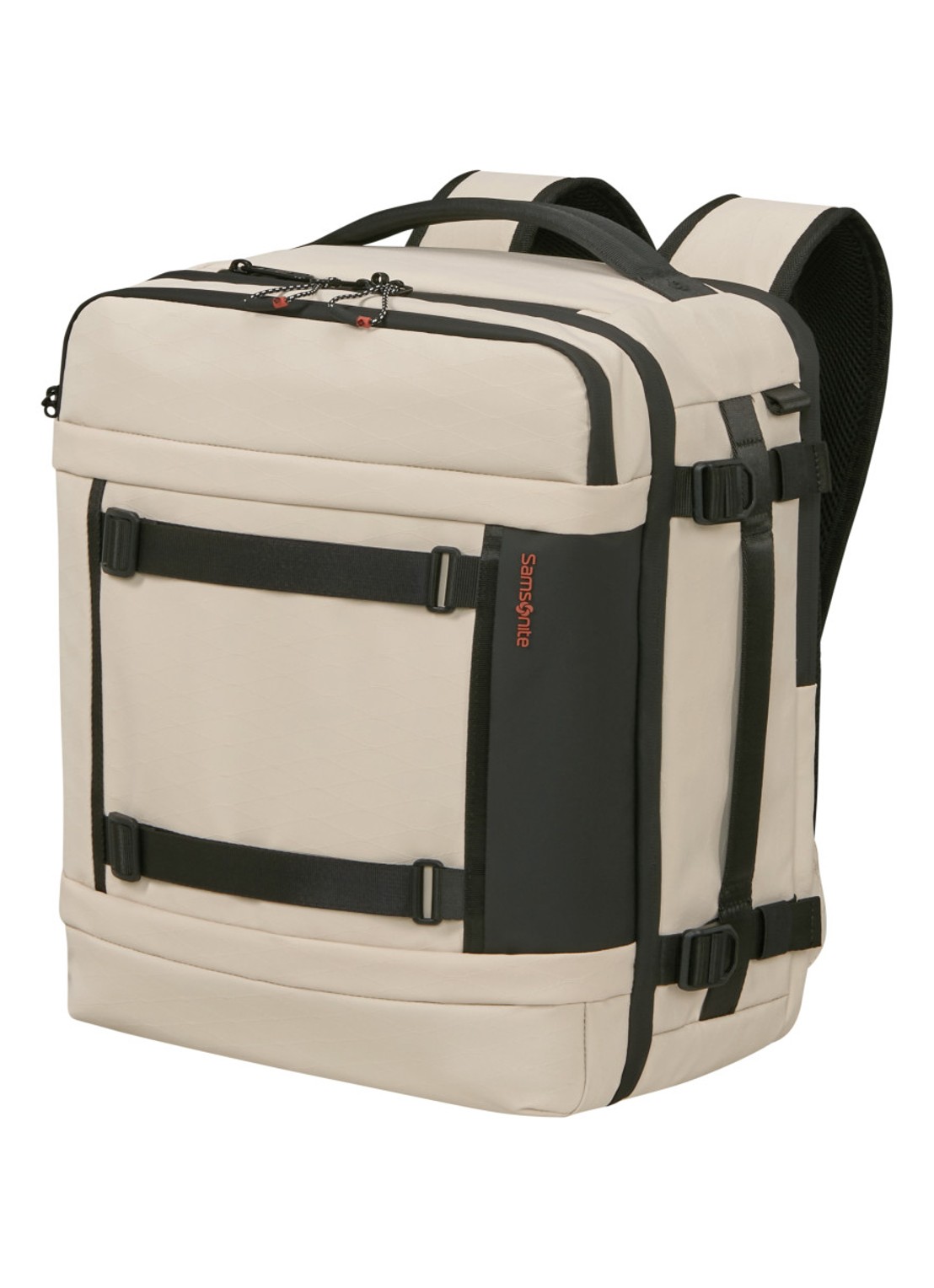 Samsonite Cabin Pack S rugzak - voorkant 2 zand