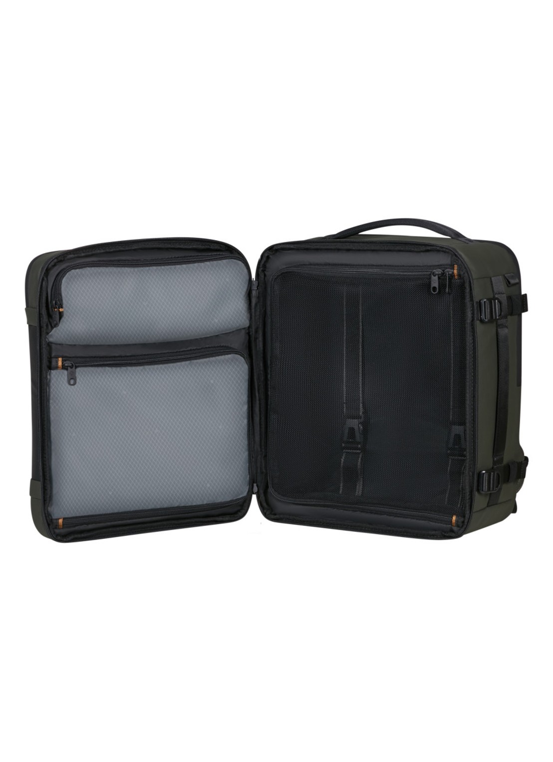 Samsonite Cabin Pack S rugzak - achterkant mosgroen