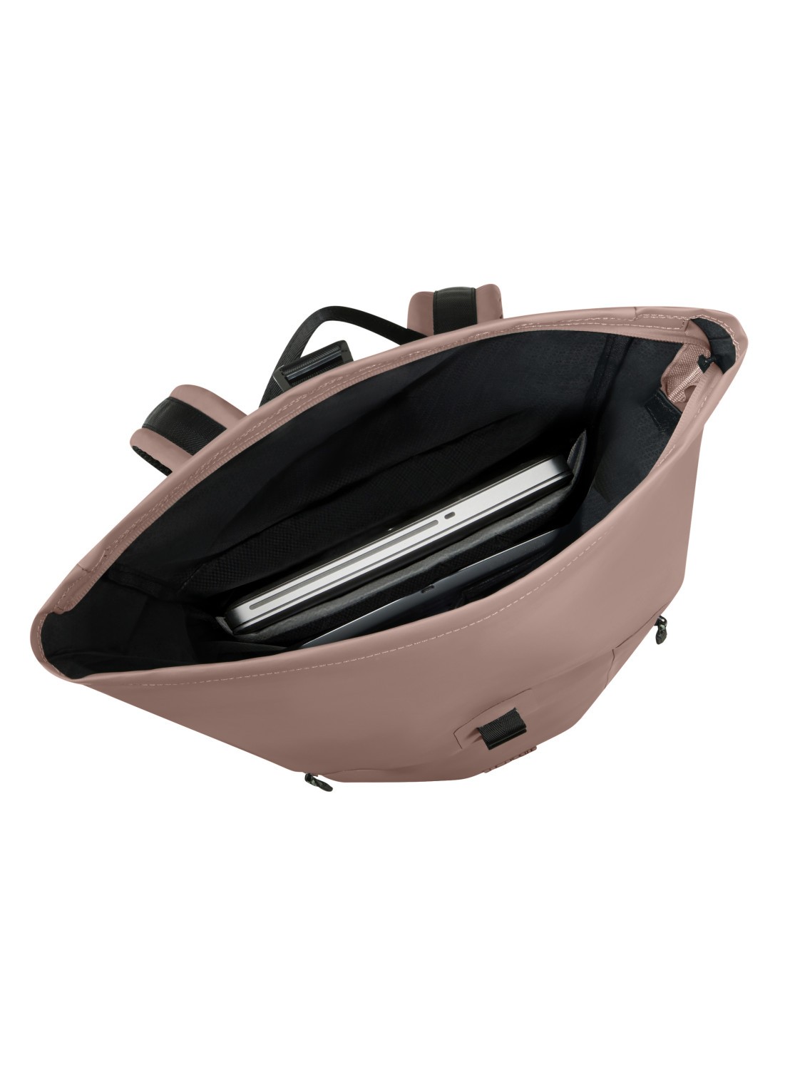 Samsonite Coatify rugzak met 14,1 inch laptopvak - detail 2 oudroze