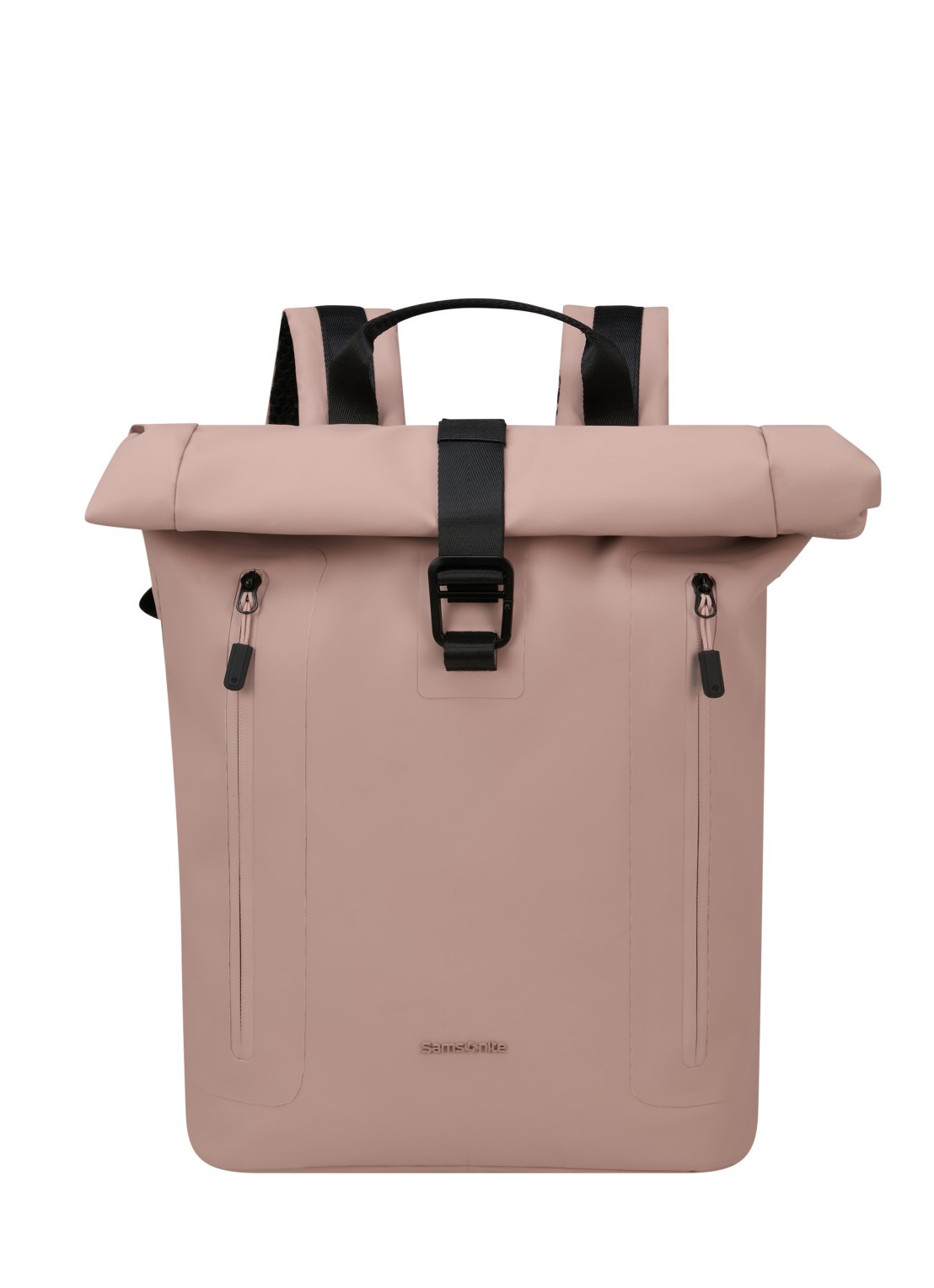 Samsonite Coatify rugzak met 14,1 inch laptopvak - voorkant 3 oudroze