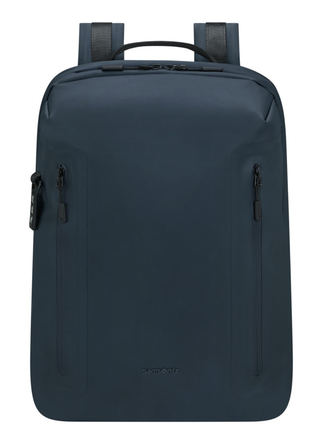 Samsonite Coatify rugzak met 15,6 inch laptopvak - voorkant donkerblauw