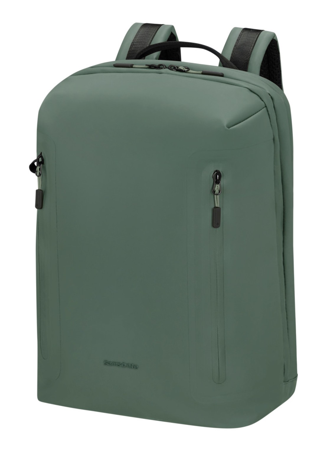 Samsonite Coatify rugzak met 15,6 inch laptopvak - voorkant 2 olijfgroen