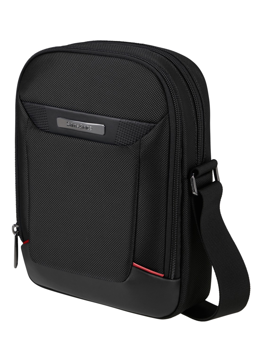 Samsonite Crossbodytas met logo  - voorkant 4 zwart