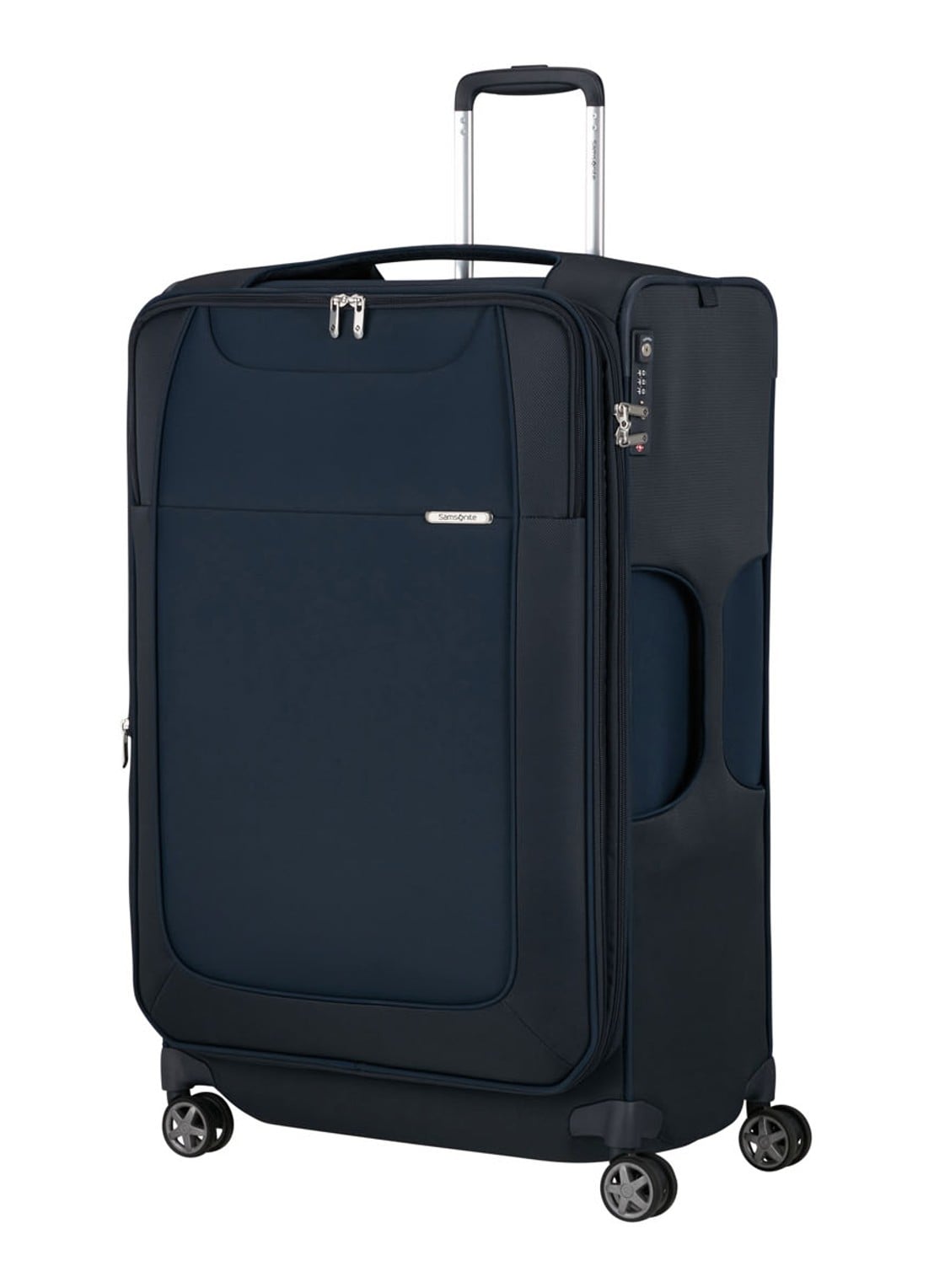 Samsonite D'LITE spinner 78 cm  - voorkant 2 donkerblauw