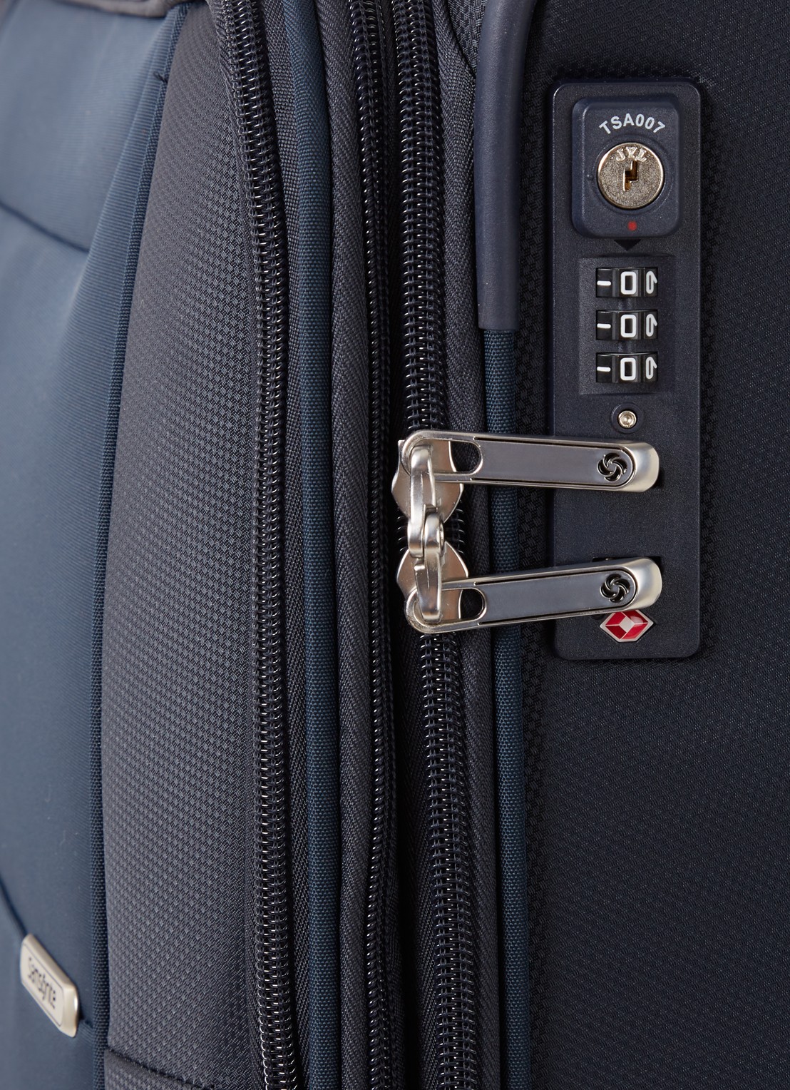 Samsonite D'Lite spinner 83 cm - detail 4 donkerblauw