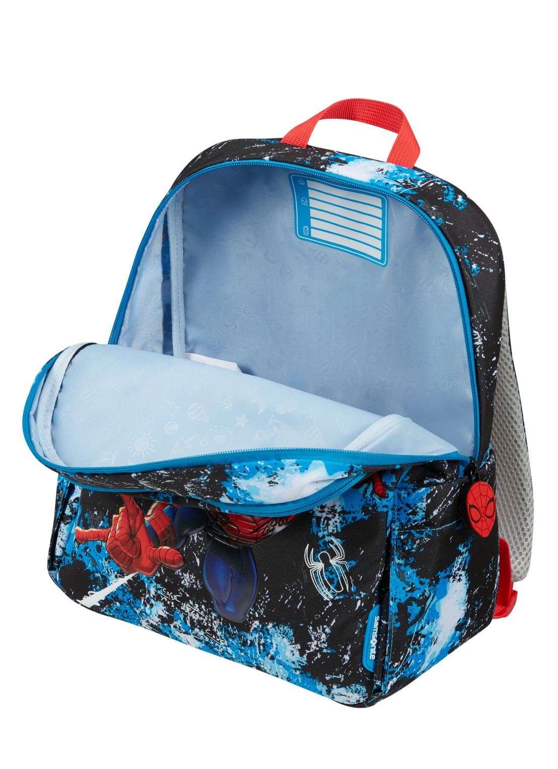 Samsonite Daydream Disney Spiderman rugzak - achterkant blauw
