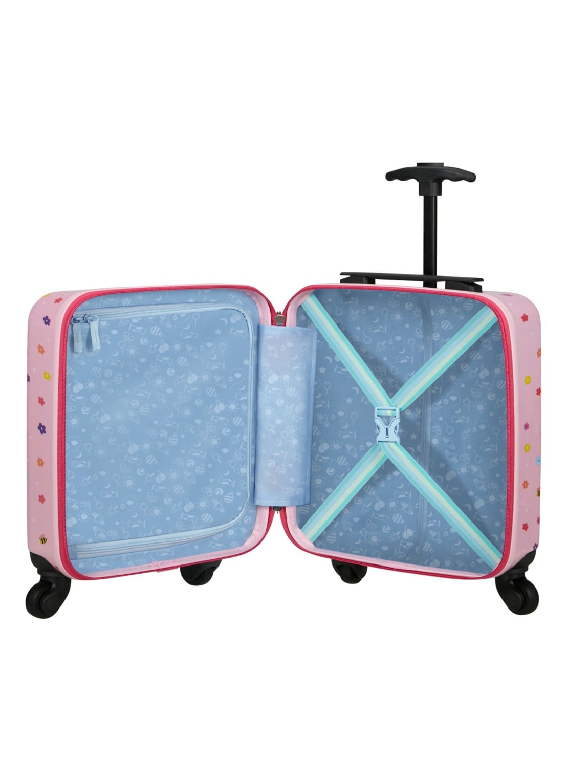 Samsonite Daydream Disney spinner 45 cm - achterkant 3 lichtroze