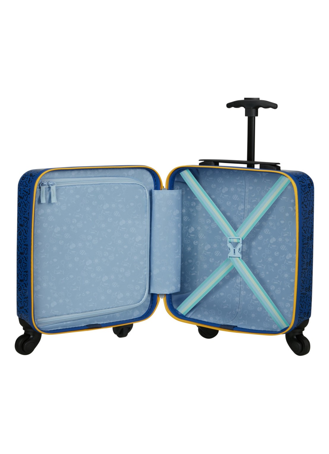 Samsonite Daydream Disney spinner 45 cm - achterkant donkerblauw