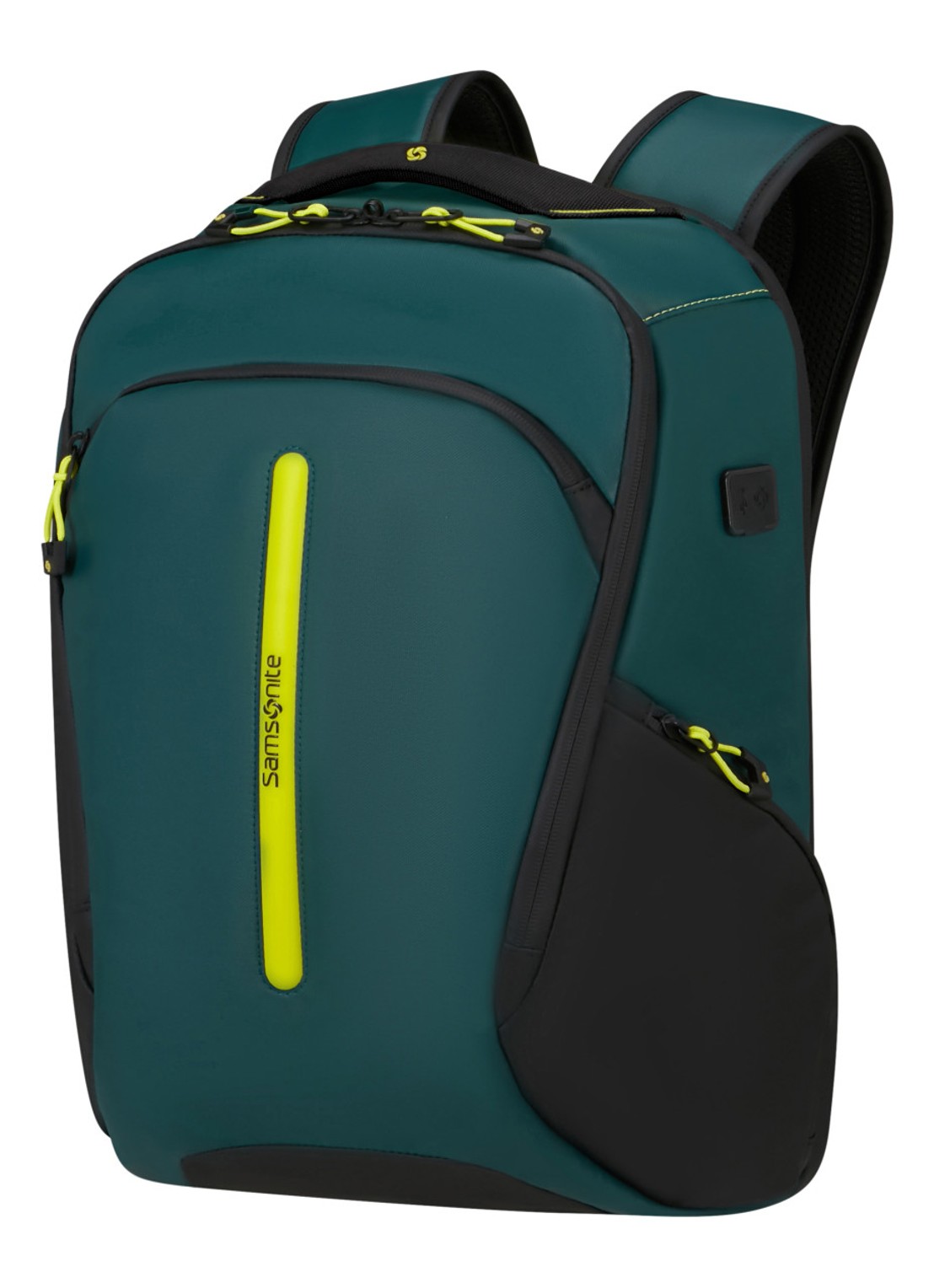Samsonite diver M rugzak  - voorkant 2 dark teal / lime