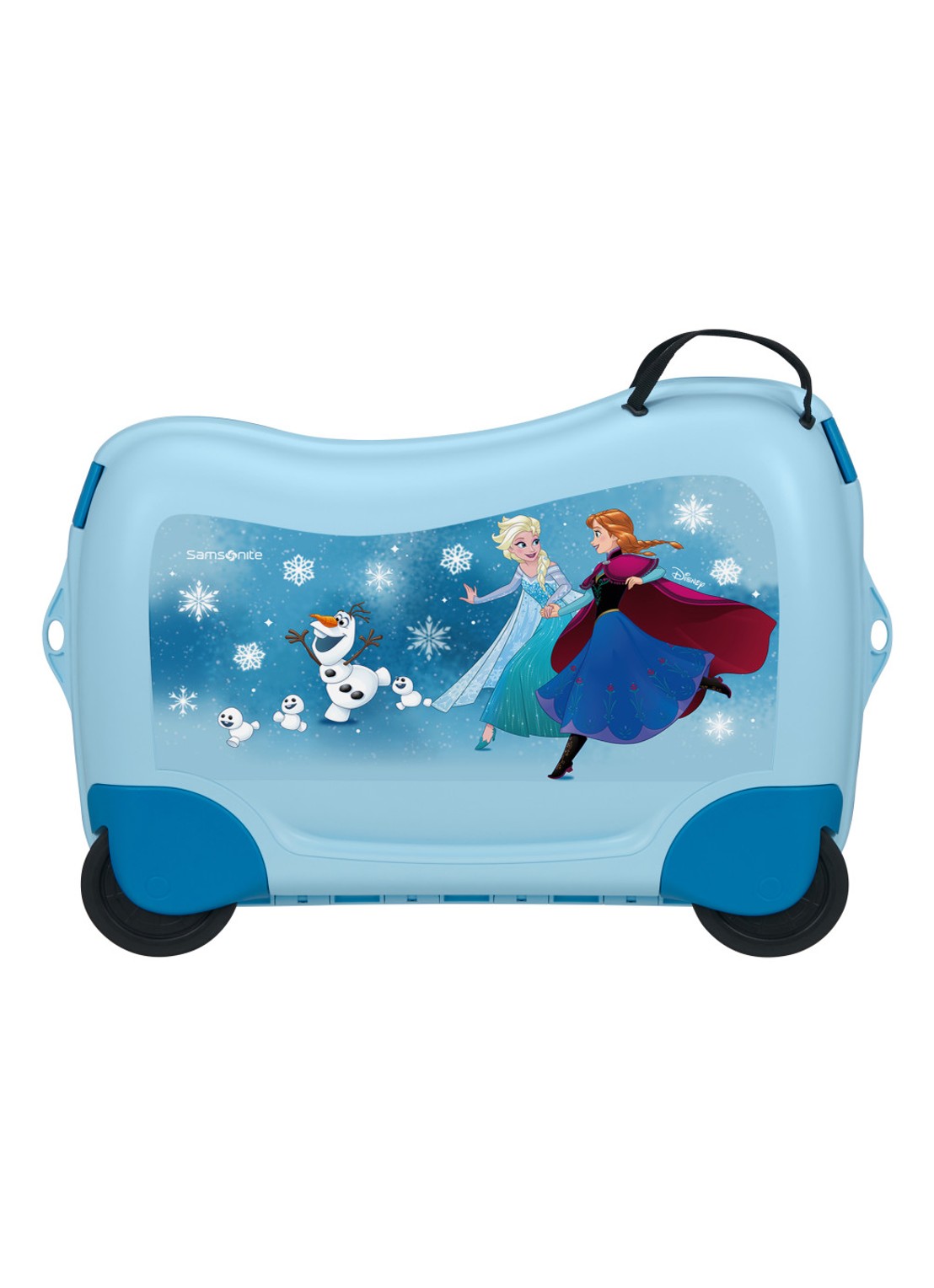 Samsonite Dream2Go Disney Ride-On spinner 38 cm - voorkant 4 blauw