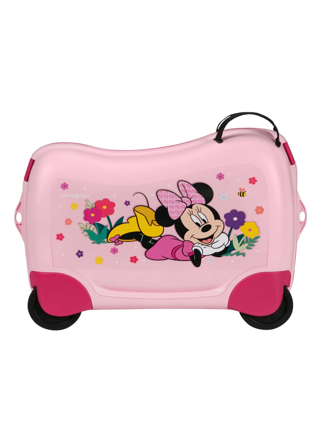 Samsonite Dream2Go Disney Ride-On spinner 38 cm - voorkant 4 roze