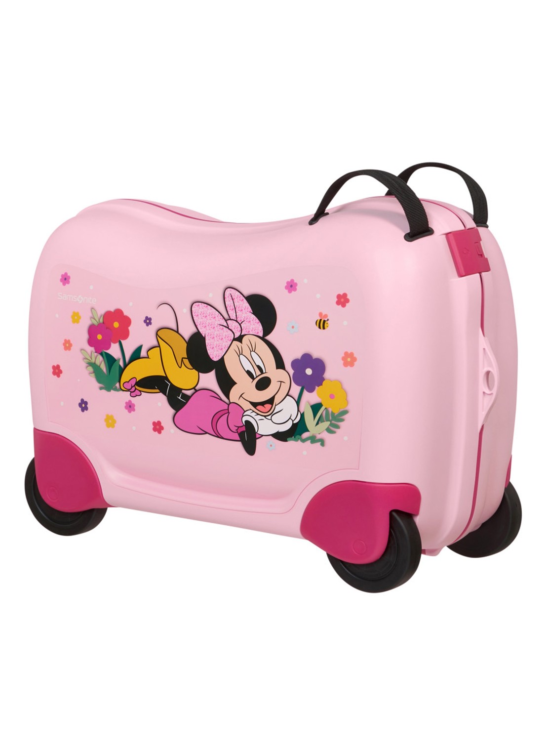 Samsonite Dream2Go Disney Ride-On spinner 38 cm - voorkant 5 roze