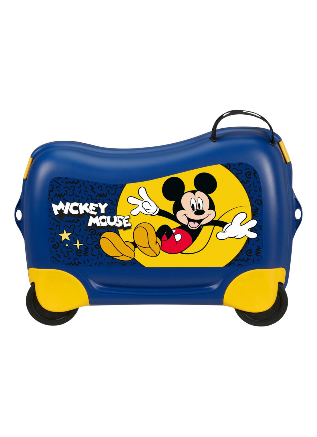 Samsonite Dream2Go Disney Ride-On spinner 38 cm - voorkant 3 donkerblauw