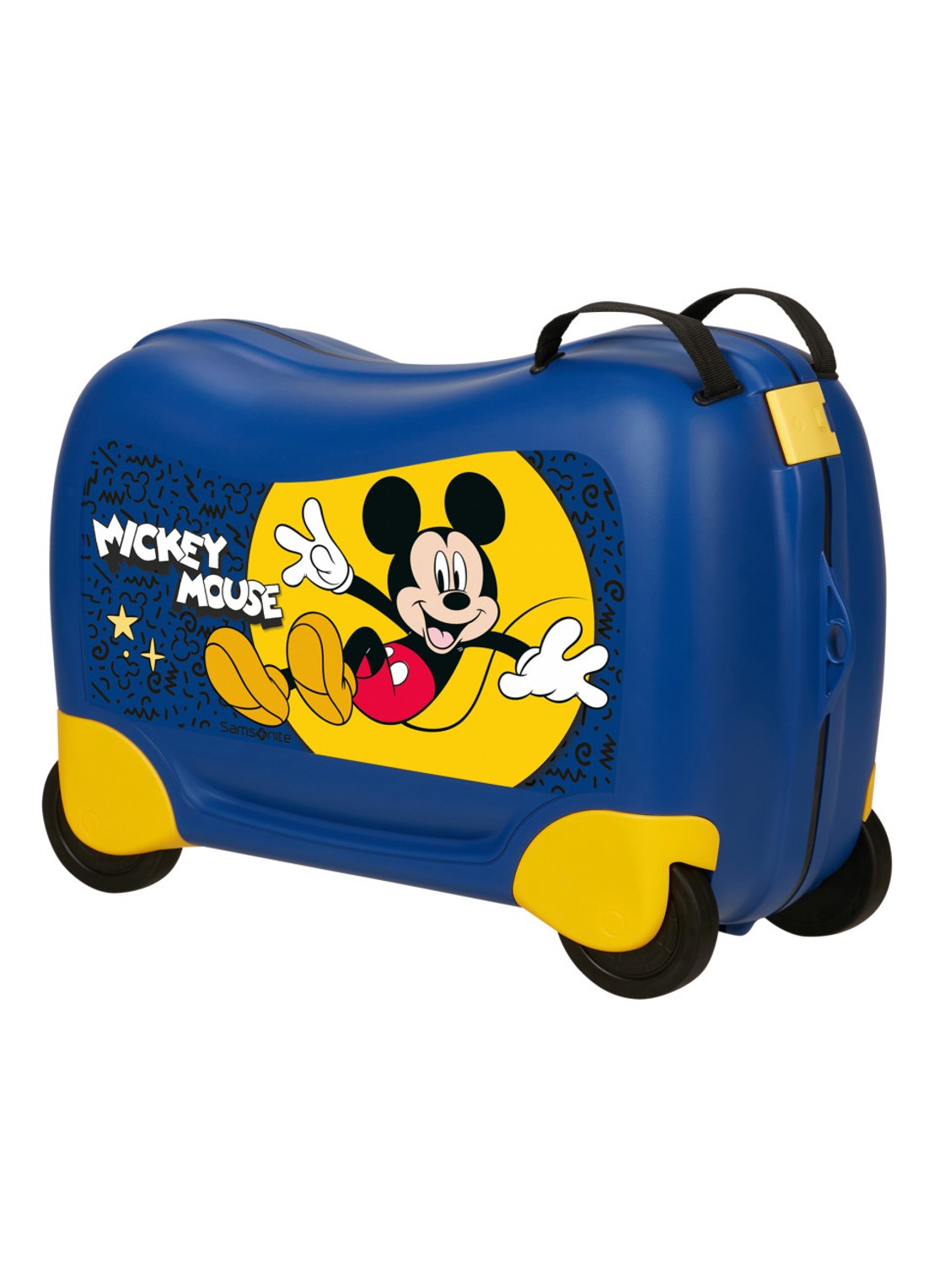 Samsonite Dream2Go Disney Ride-On spinner 38 cm - voorkant 4 donkerblauw