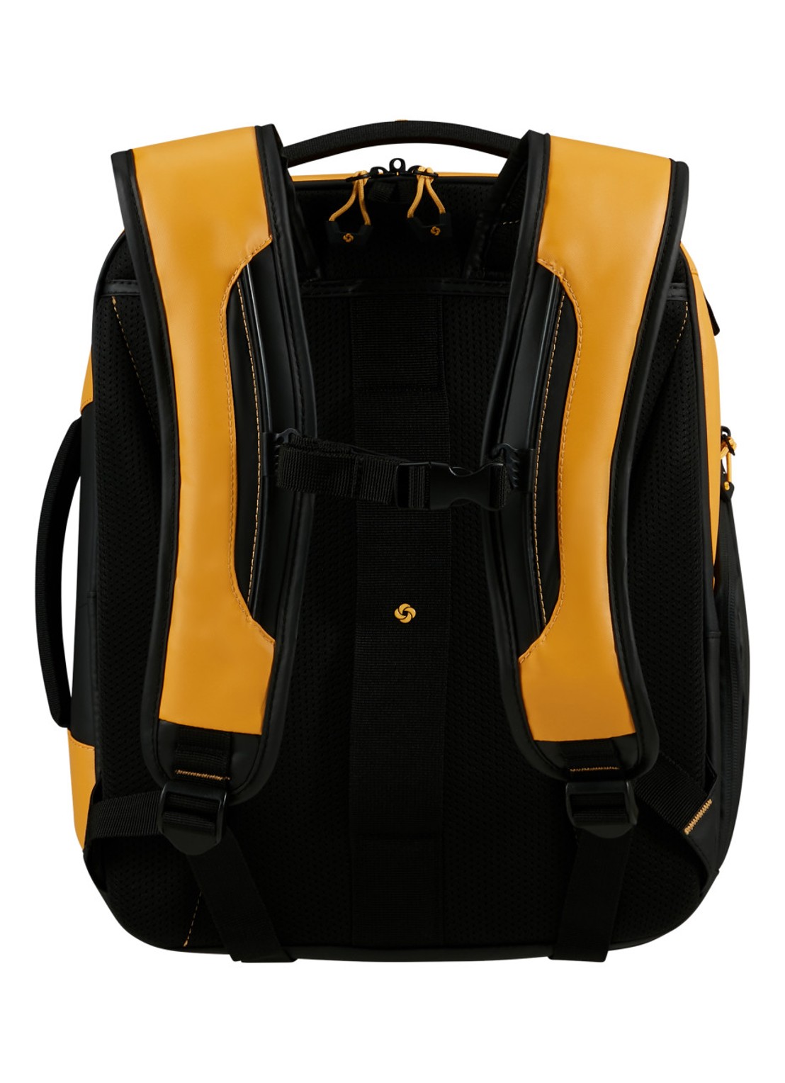 Samsonite Ecodiver S rugzak met 15,6 inch laptopvak - achterkant 3 geel