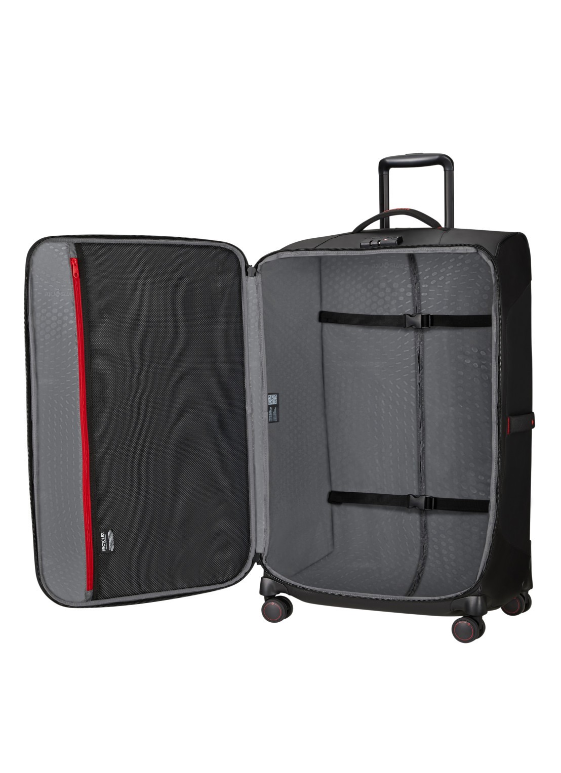 Samsonite Ecodiver Spinner 79 cm - detail 4 zwart