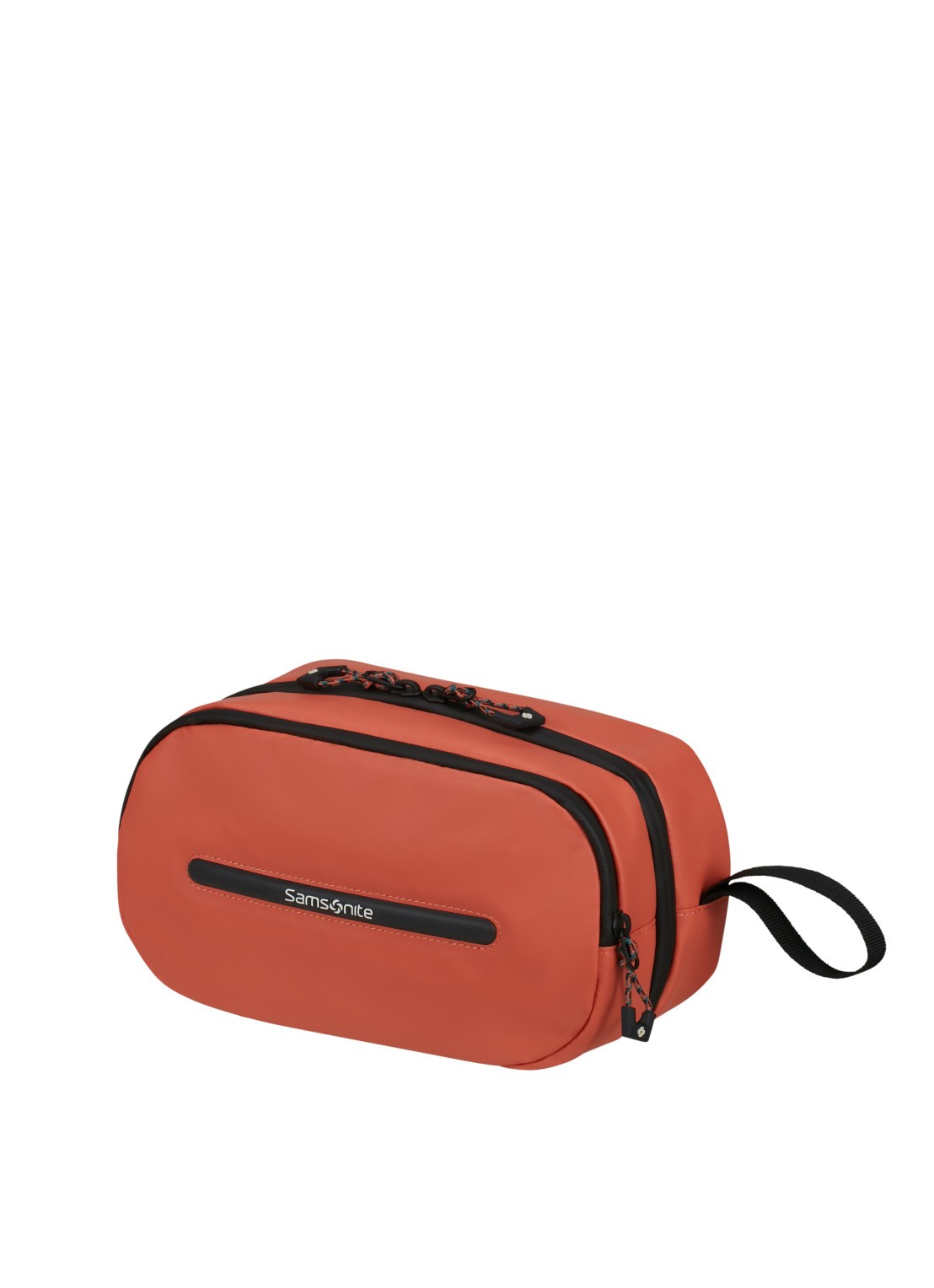 Samsonite Ecodiver toilettas - voorkant 2 oranjerood
