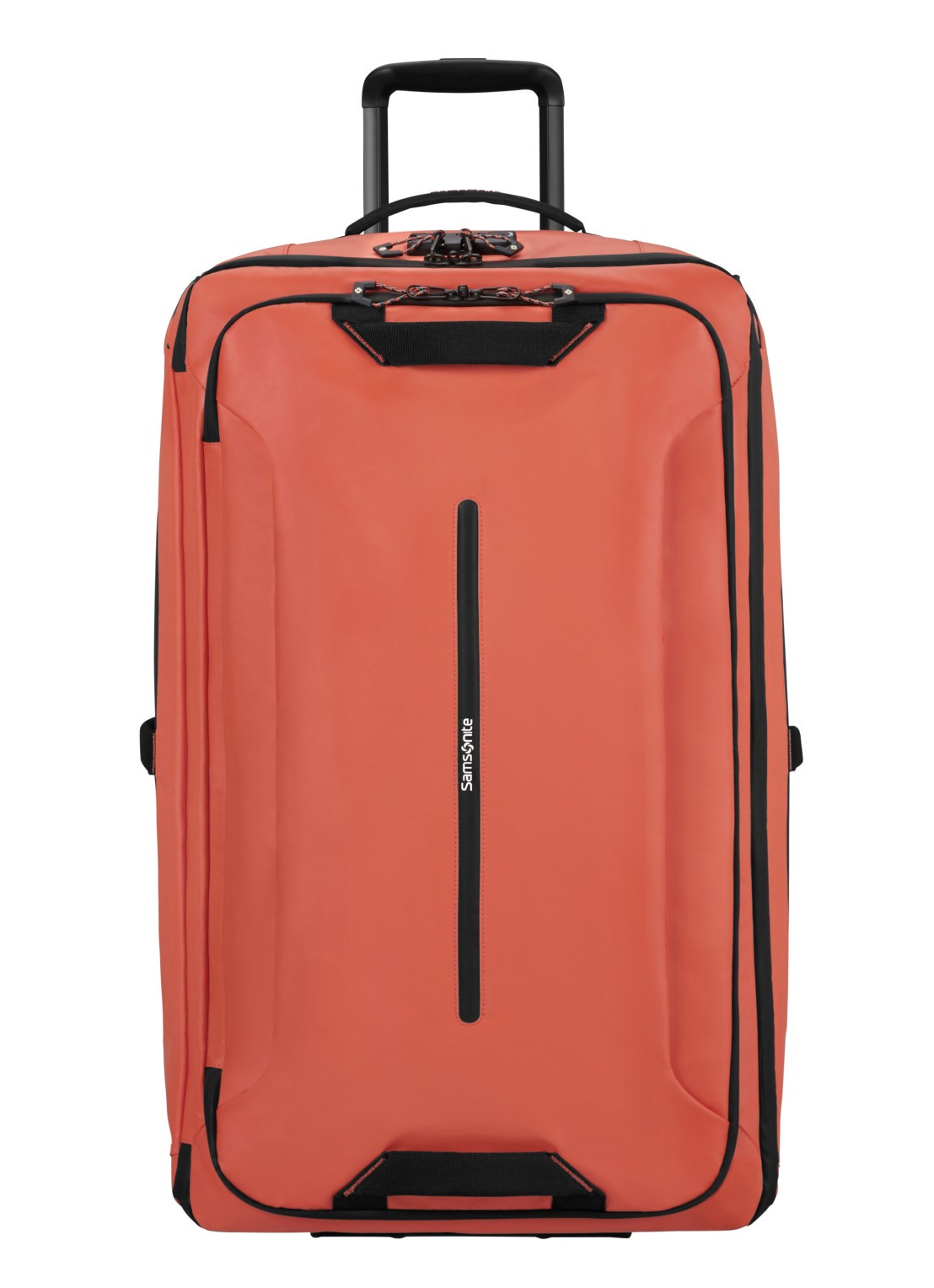 Samsonite Ecodiver trolley 79 cm - voorkant 5 oranjerood