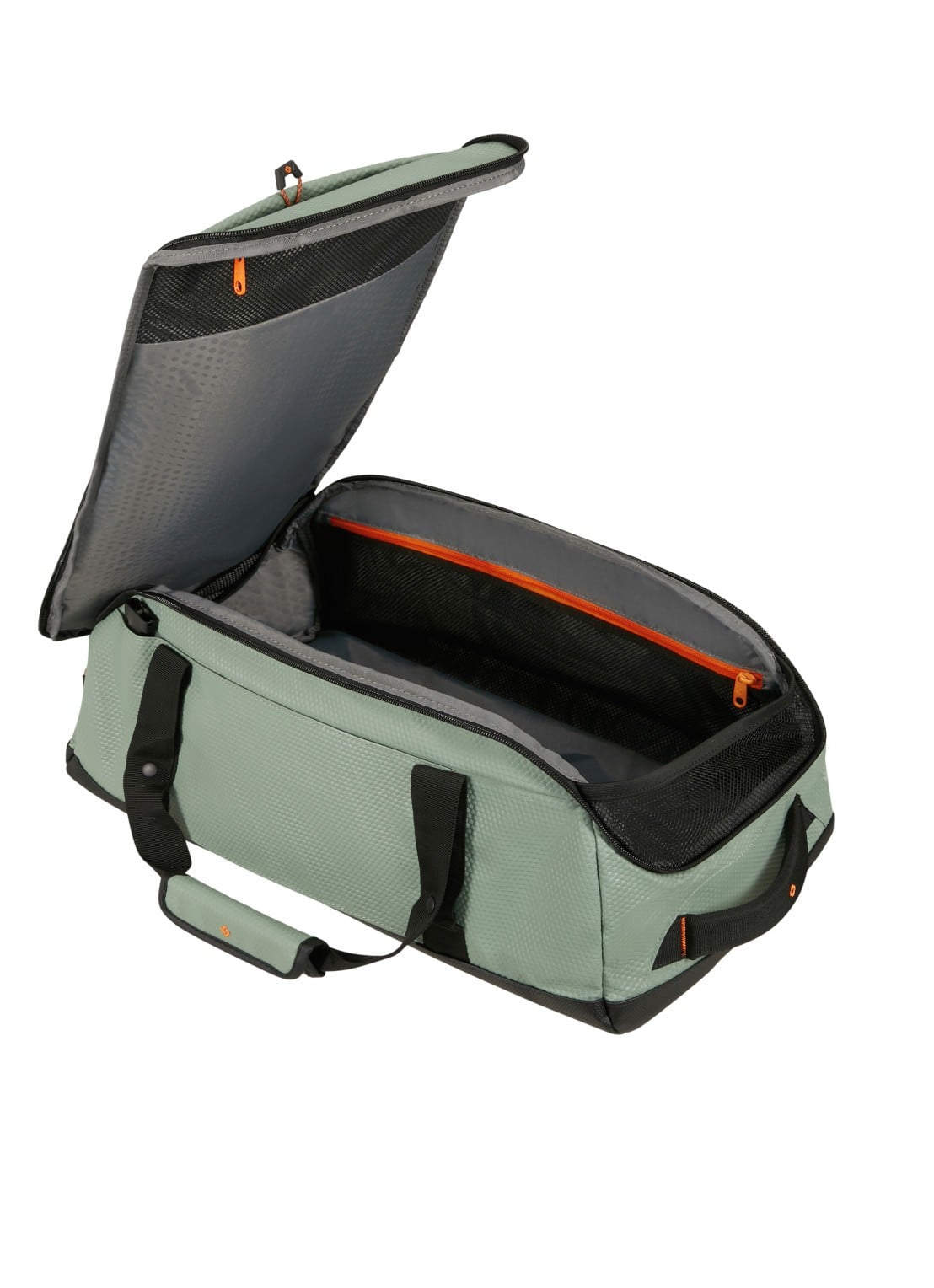 Samsonite Ecodiver weekendtas - achterkant 2 lichtgroen