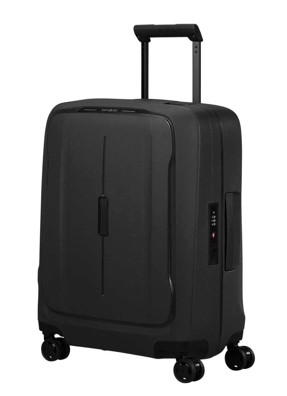 Samsonite Essens spinner 55 cm - voorkant 3 zwart