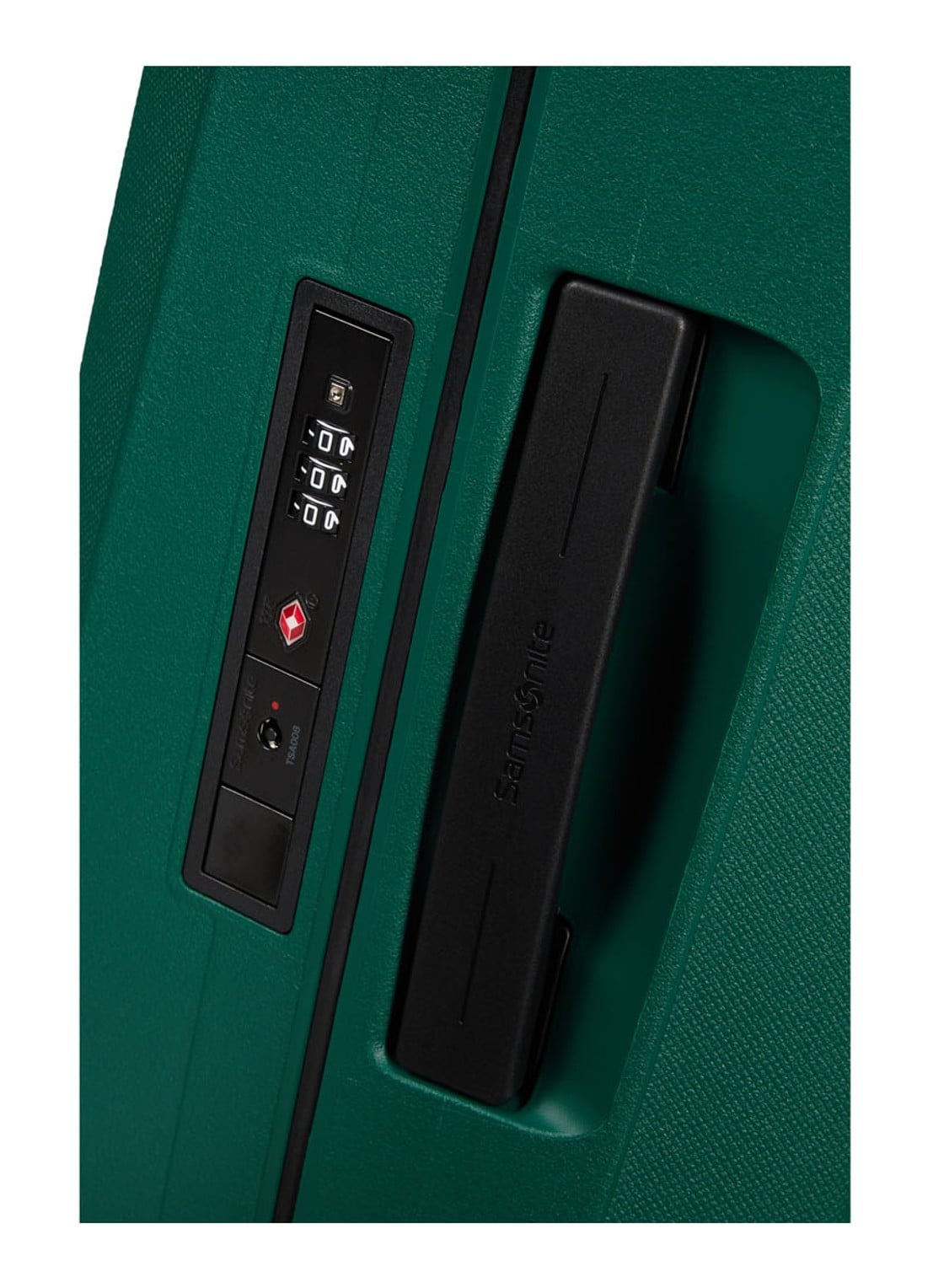 Samsonite Essens spinner 55 cm - detail 7 donkergroen