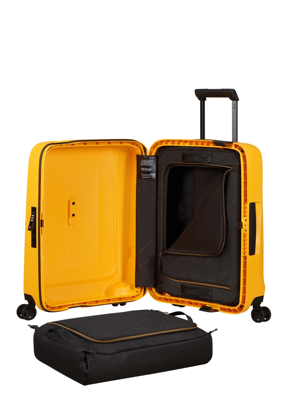 Samsonite Essens spinner 55 cm - detail 5 abrikoos