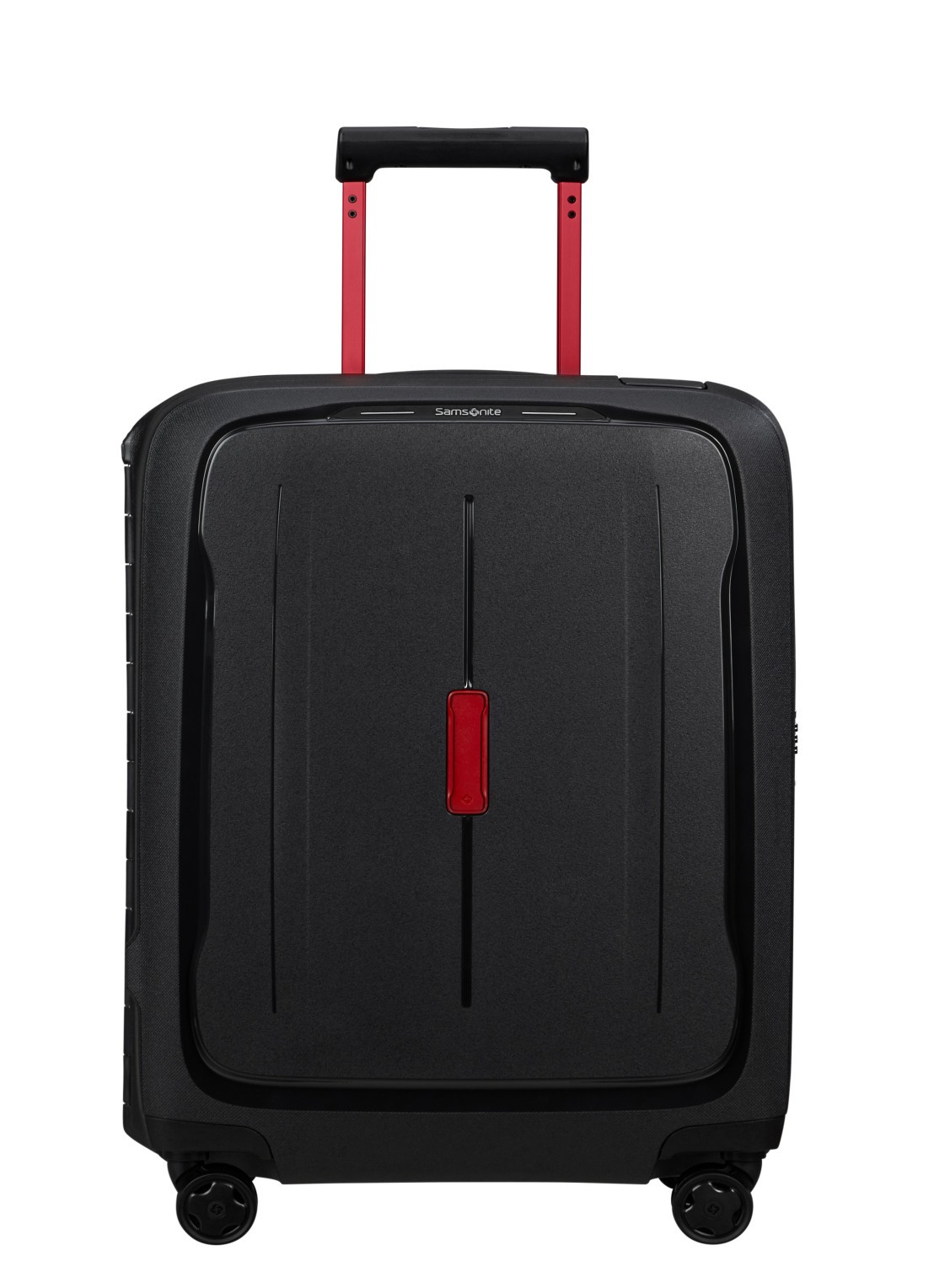 Samsonite Essens spinner 55 cm - voorkant 3 zwart