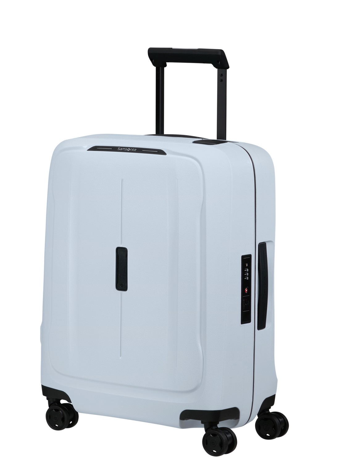 Samsonite Essens spinner 55 cm - detail glacier / lichtblauw