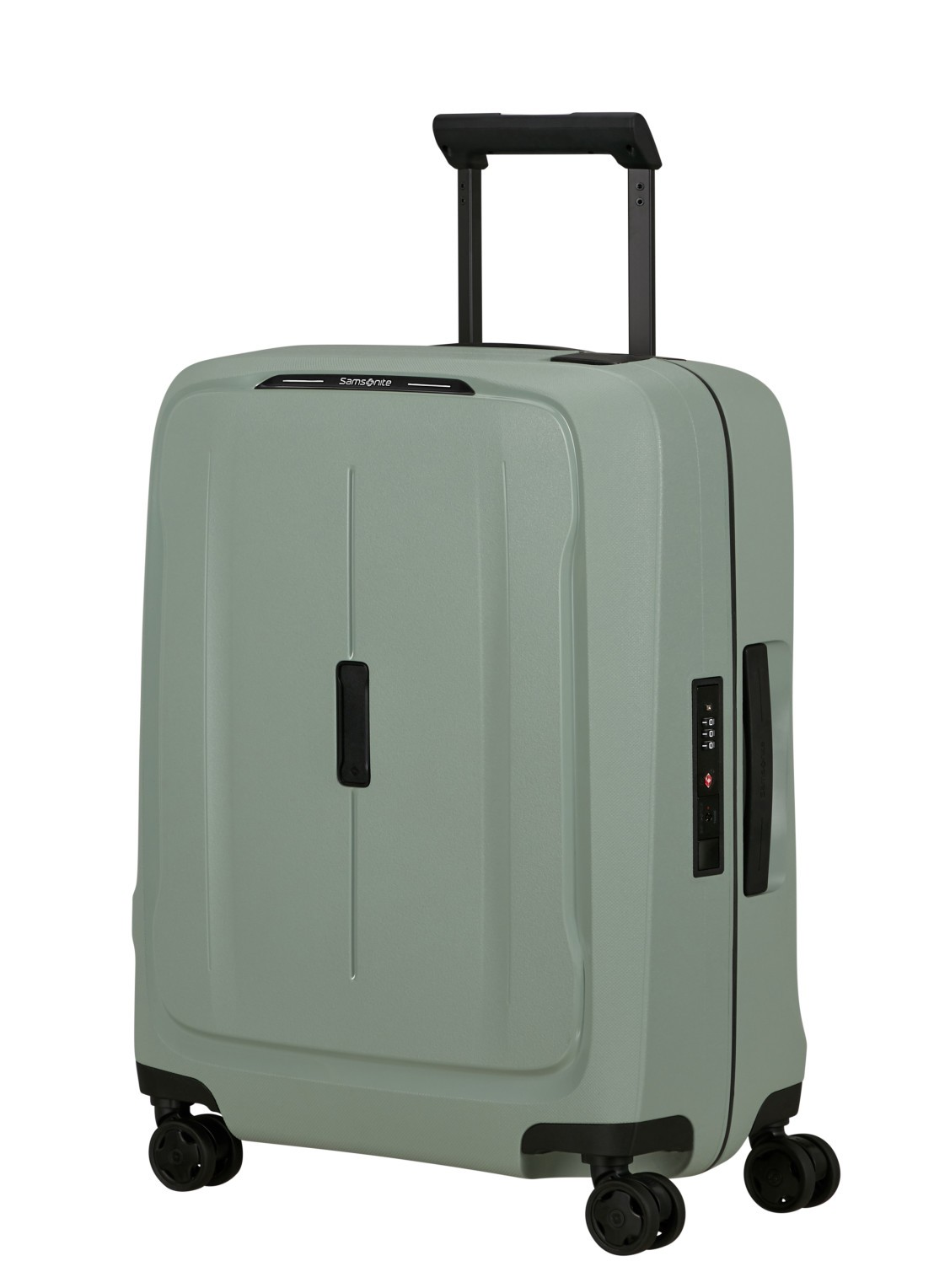 Samsonite Essens spinner 55 cm - voorkant 4 lindegroen