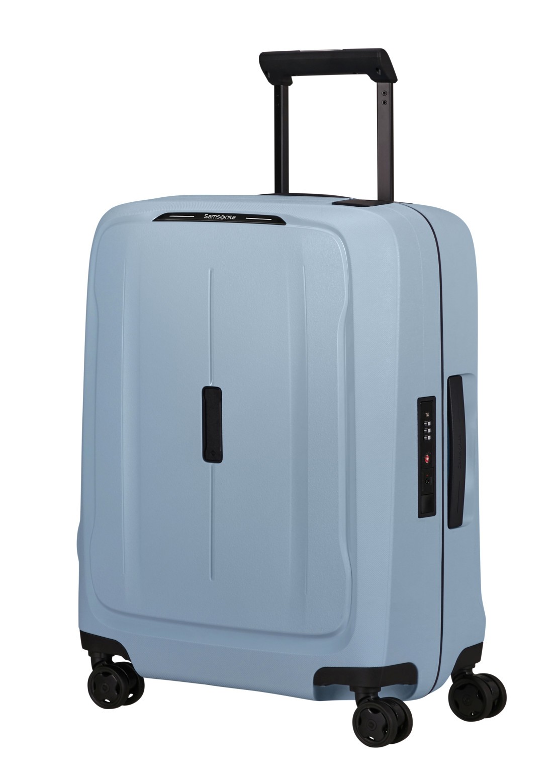 Samsonite Essens spinner 55 cm - voorkant 4 blauw
