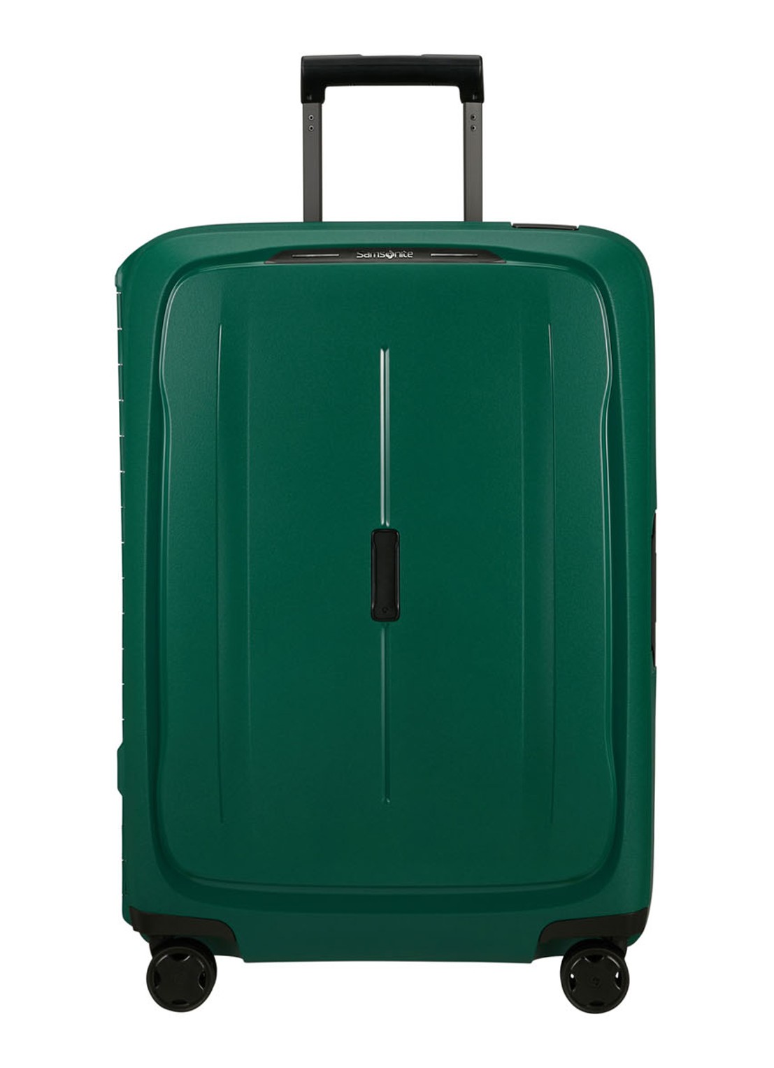 Samsonite Essens spinner 69 cm - voorkant 4 donkergroen