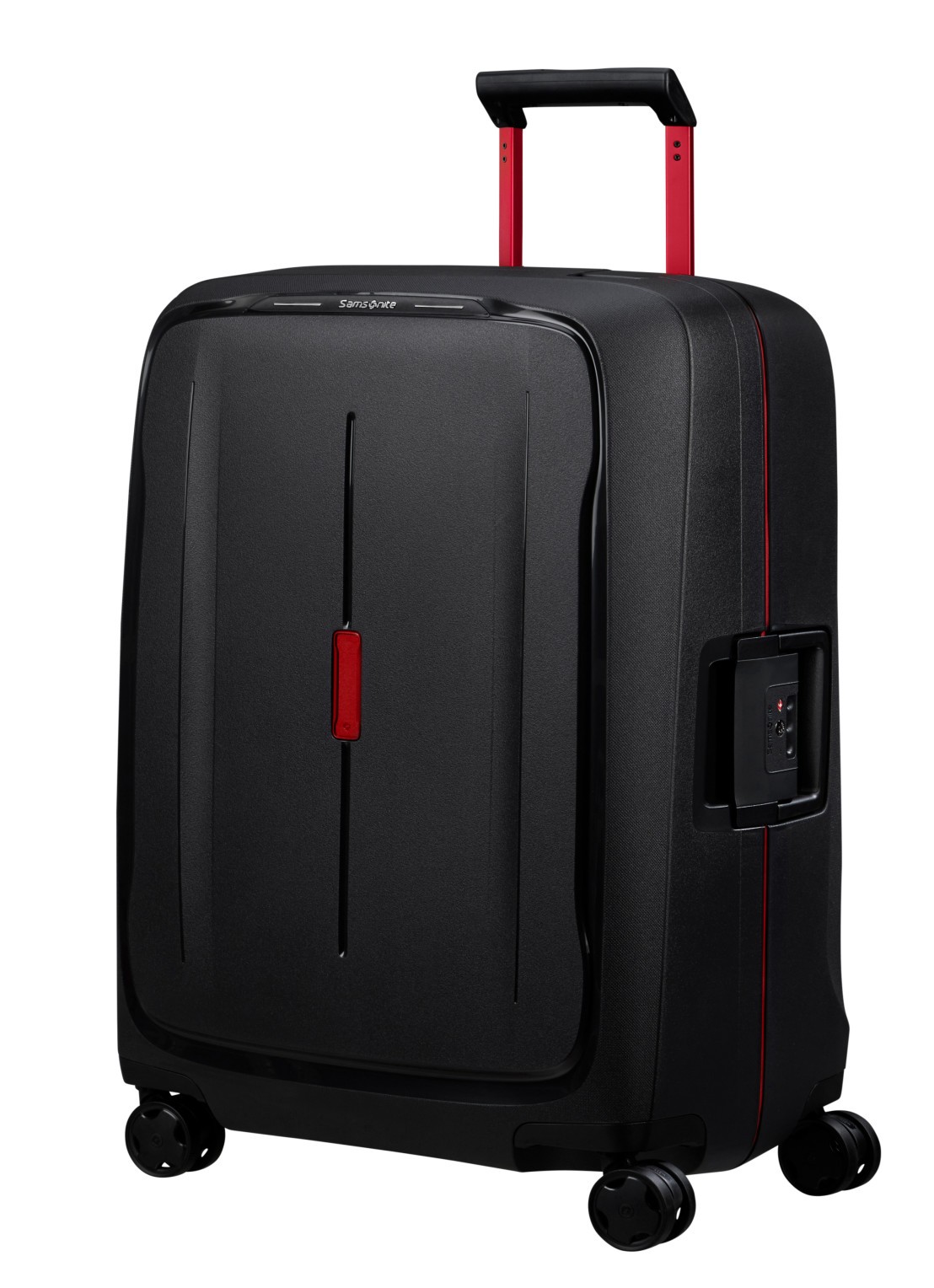Samsonite Essens spinner 69 cm - detail zwart