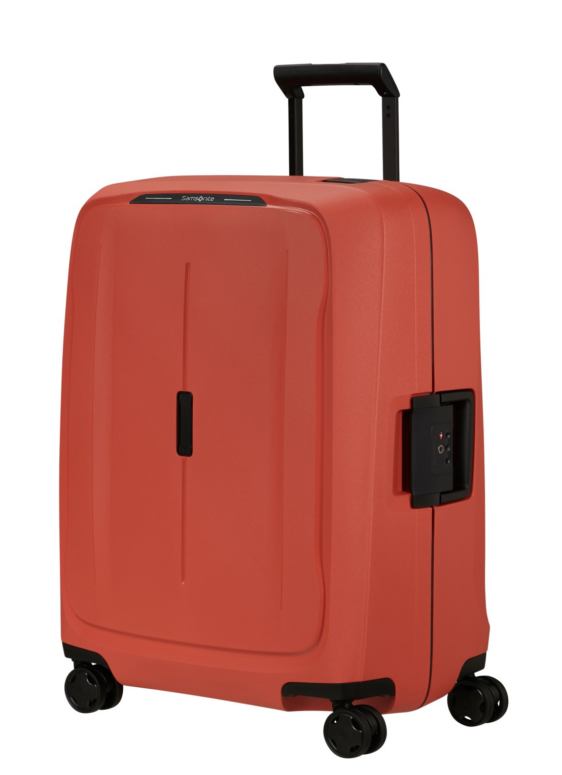 Samsonite Essens spinner 69 cm - voorkant 2 donkerbeige