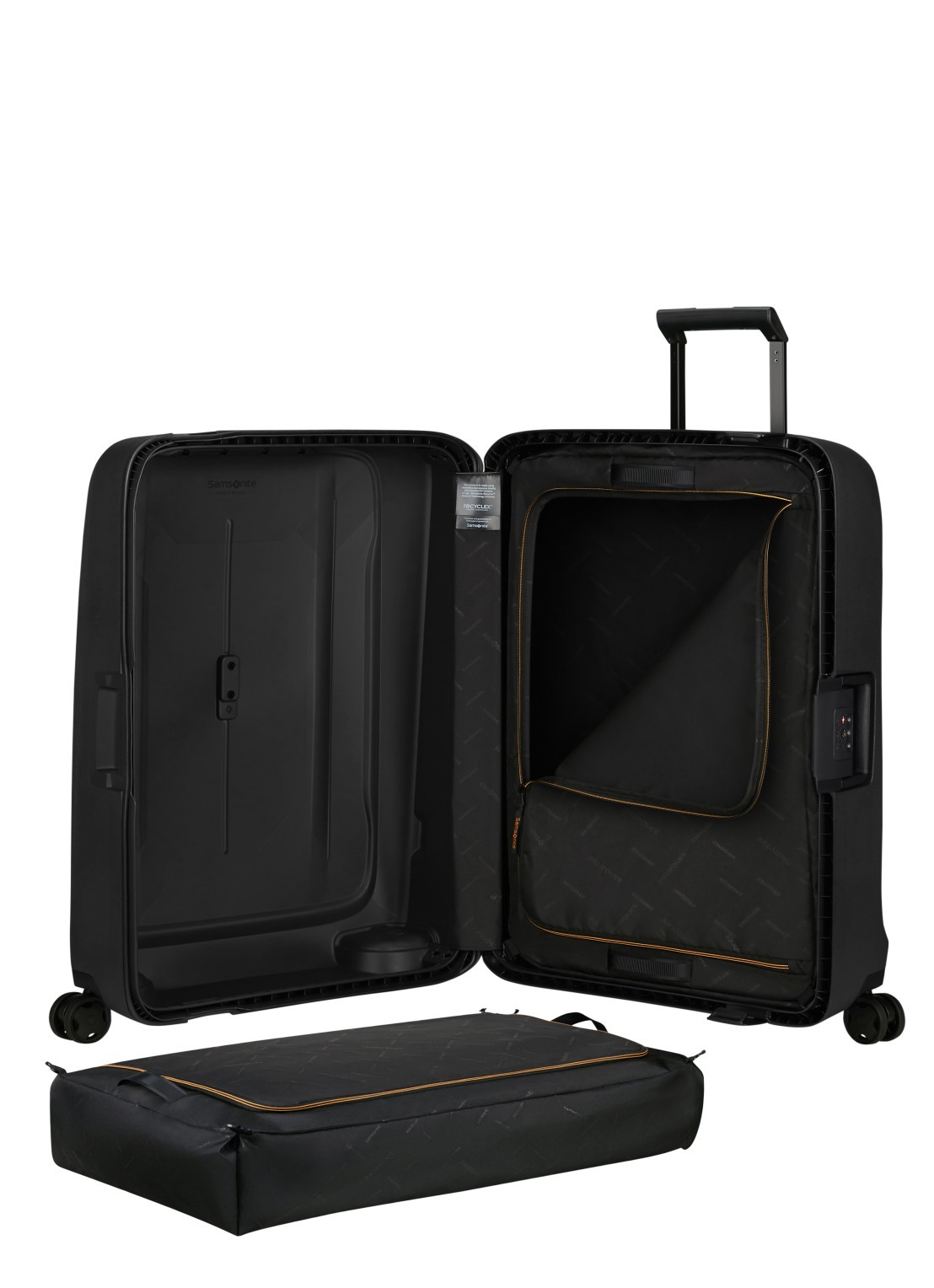 Samsonite Essens spinner 75 cm - detail 2 zwart