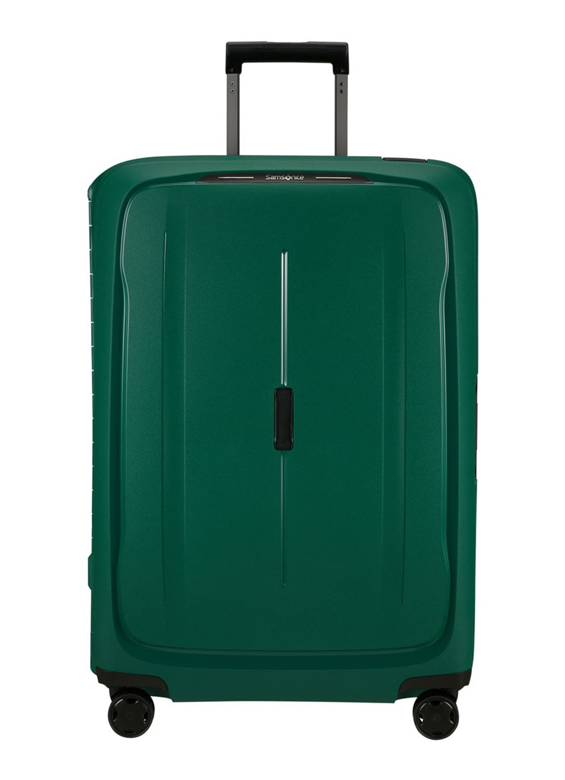 Samsonite Essens spinner 75 cm - voorkant 4 donkergroen