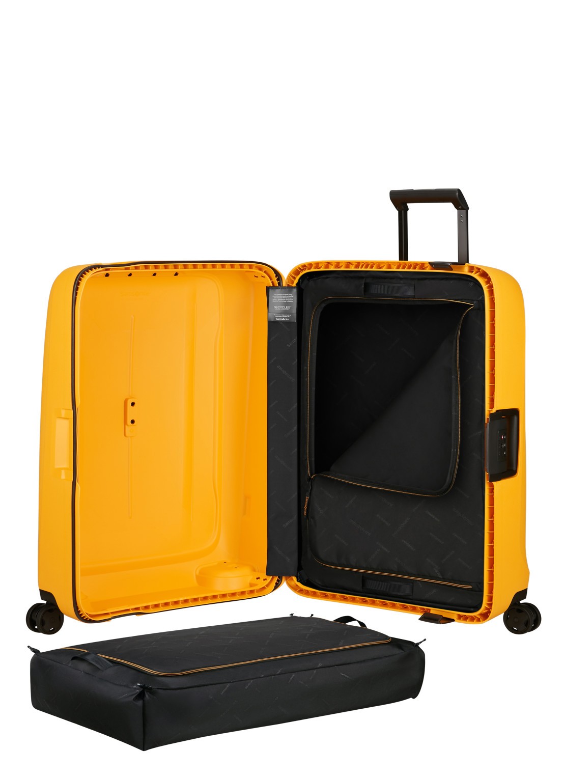 Samsonite Essens spinner 75 cm - detail 2 abrikoos