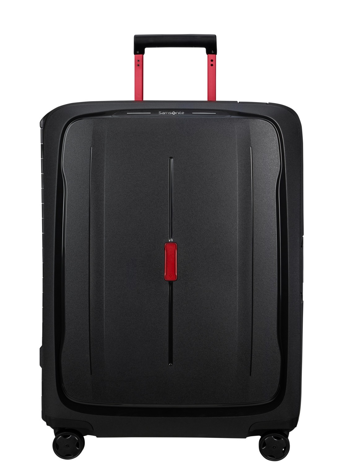 Samsonite Essens spinner 75 cm - voorkant 2 zwart