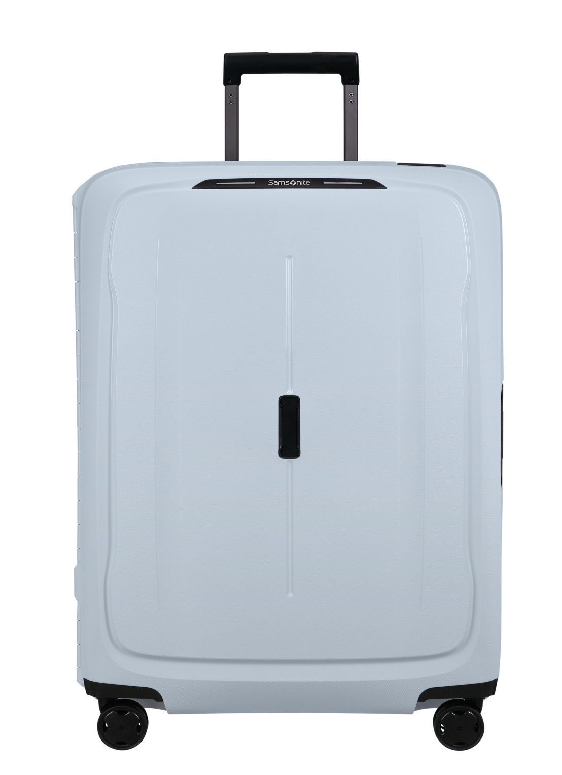 Samsonite Essens spinner 75 cm - voorkant glacier / lichtblauw