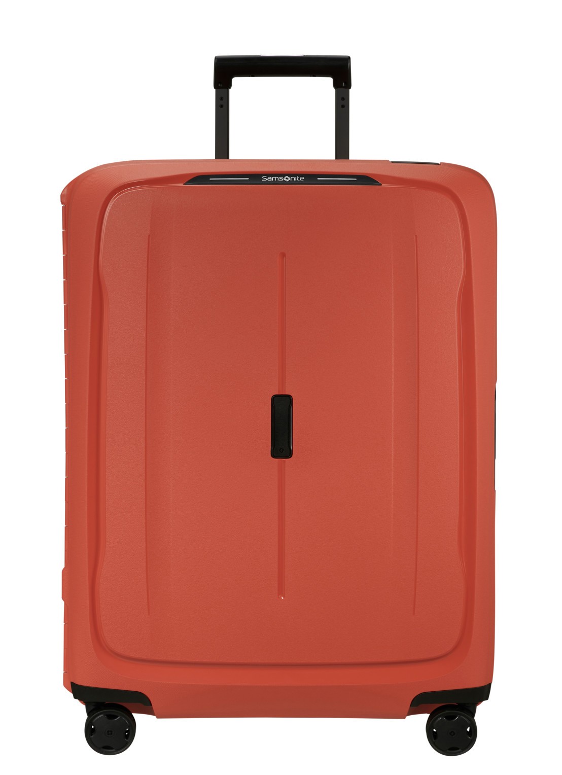 Samsonite Essens spinner 75 cm - voorkant donkeroranje