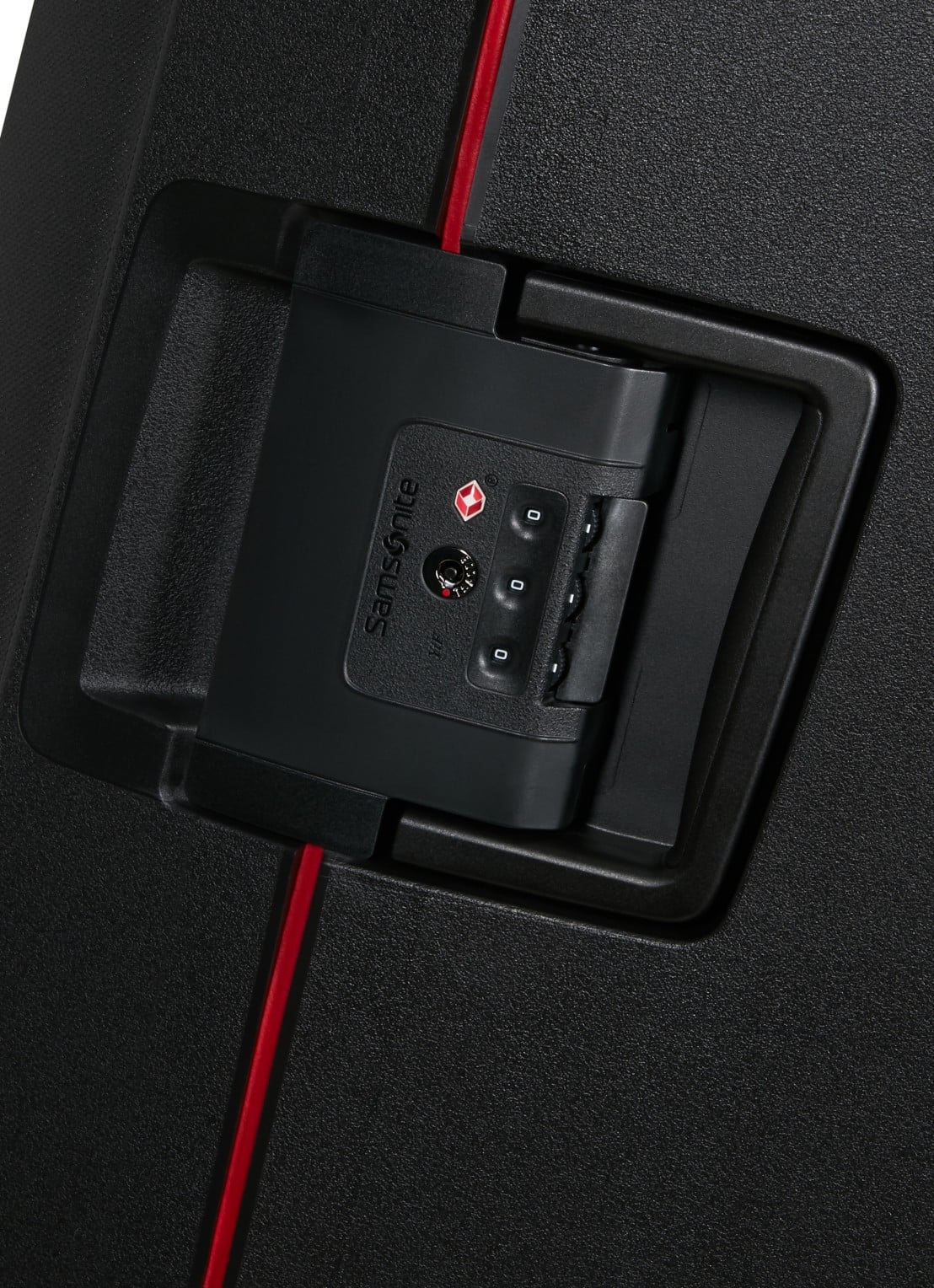 Samsonite Essens spinner 80 cm - detail 3 rood