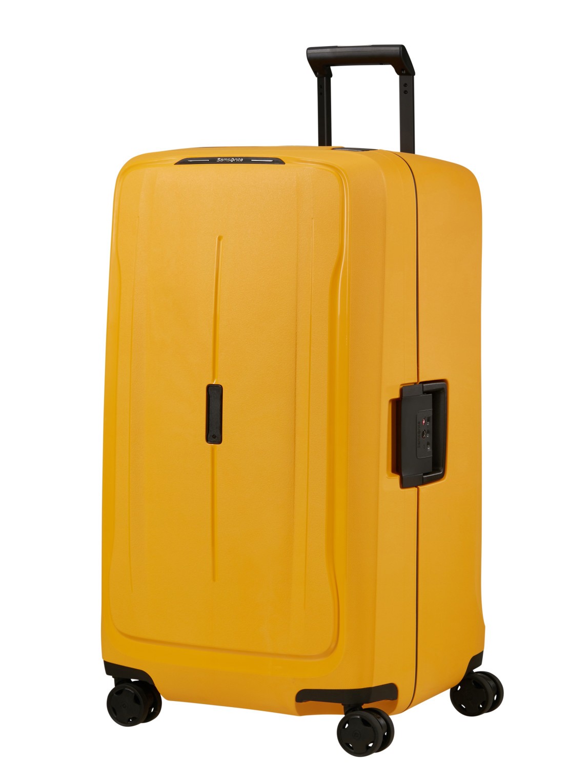 Samsonite Essens spinner 80 cm - voorkant 3 geel
