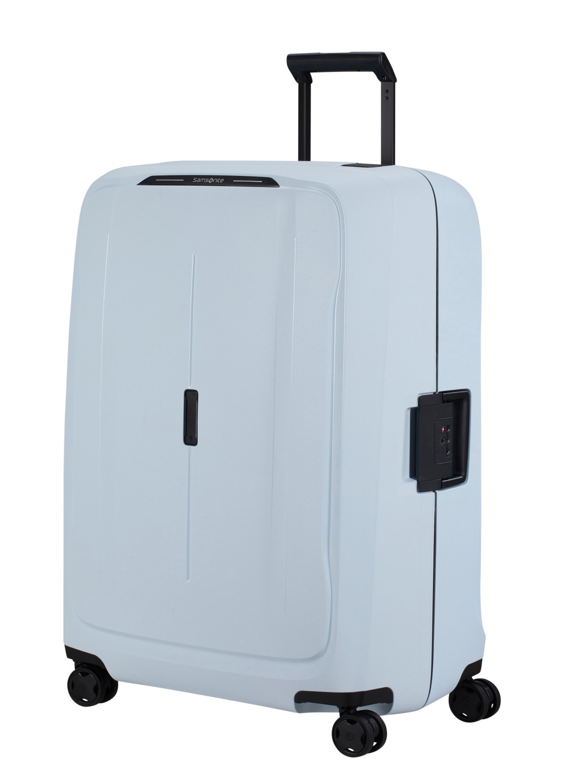 Samsonite Essens spinner 81 cm - detail glacier / lichtblauw
