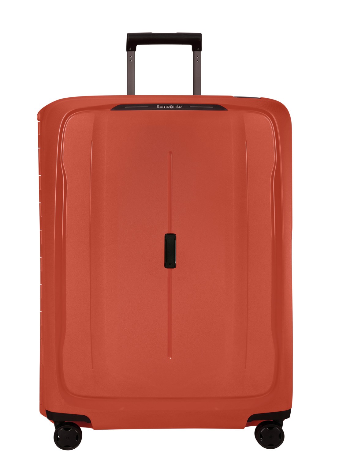 Samsonite Essens spinner 81 cm - voorkant 2 donkerbeige