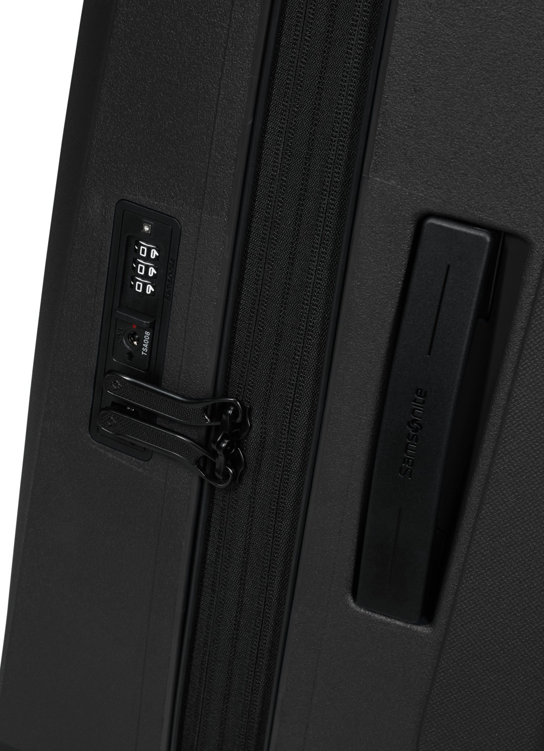 Samsonite Essens vergrootbare spinner 55 cm - detail 4 zwart
