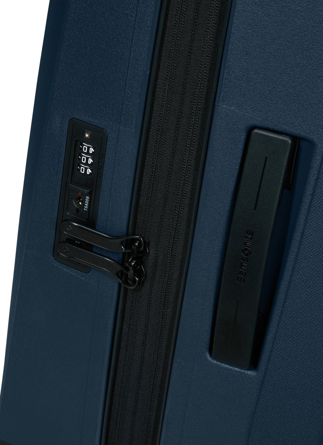 Samsonite Essens vergrootbare spinner 55 cm - detail 3 donkerblauw