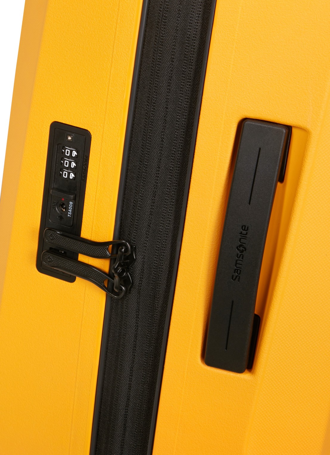 Samsonite Essens vergrootbare spinner 55 cm - detail 2 geel