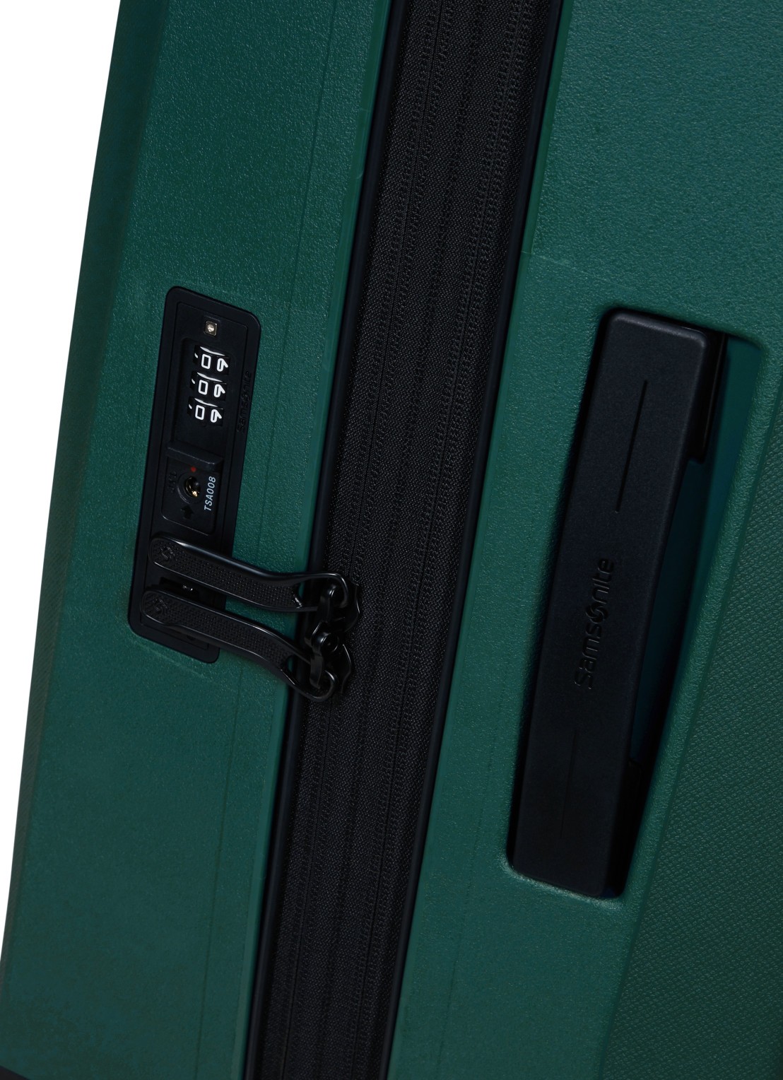 Samsonite Essens vergrootbare spinner 55 cm - detail 4 groen