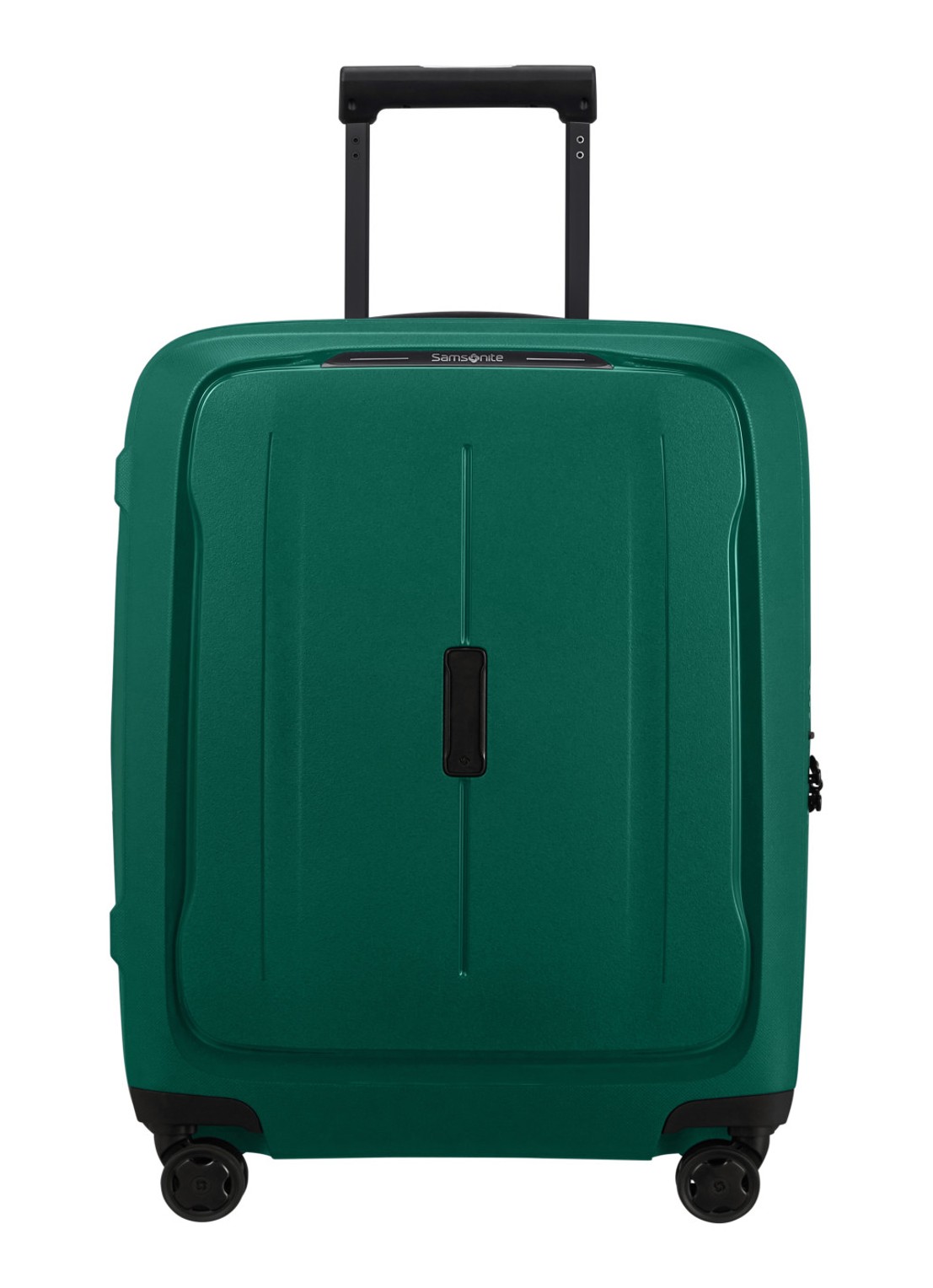 Samsonite Essens vergrootbare spinner 55 cm - voorkant 2 groen