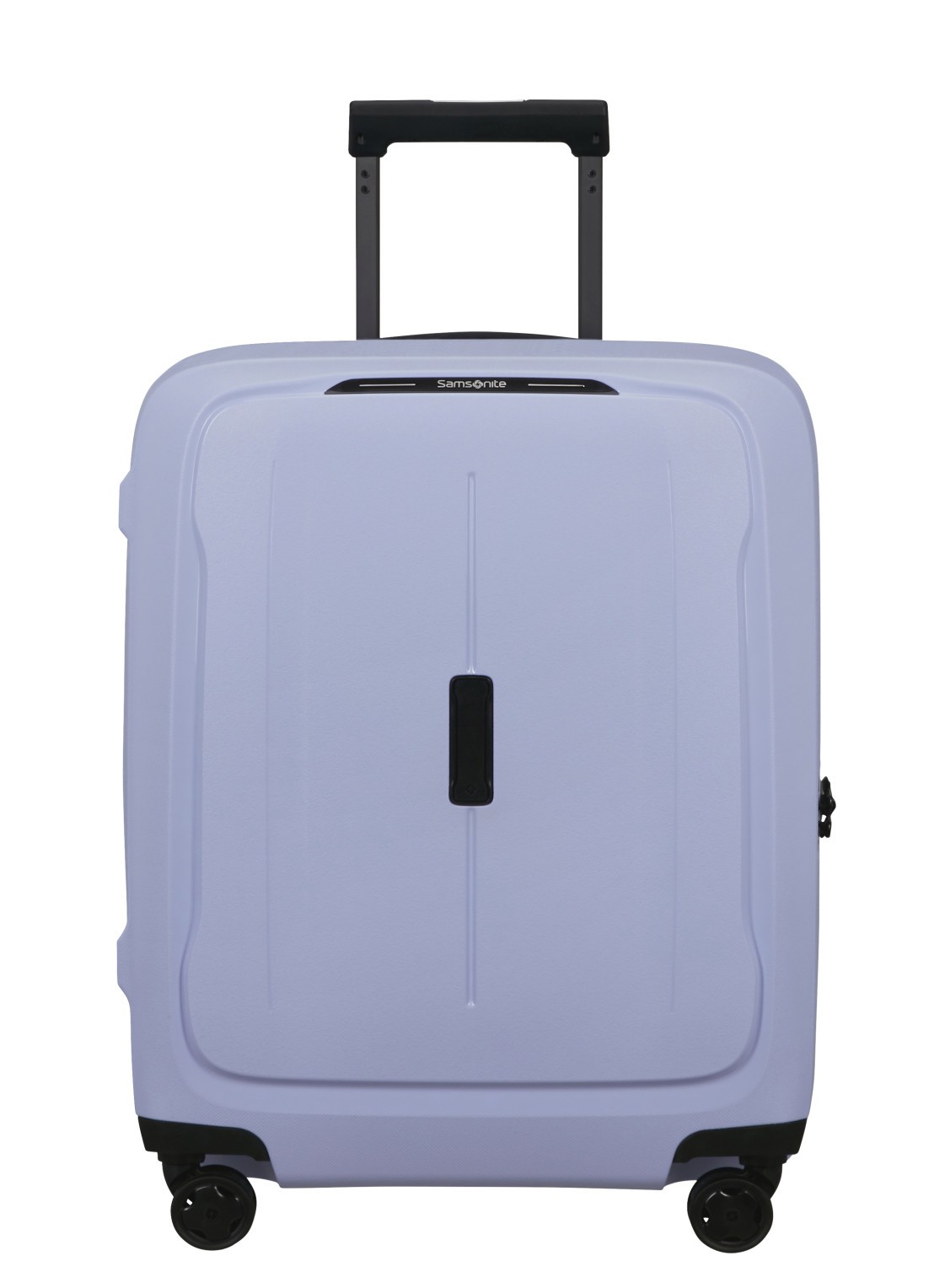 Samsonite Essens vergrootbare spinner 55 cm - voorkant lila